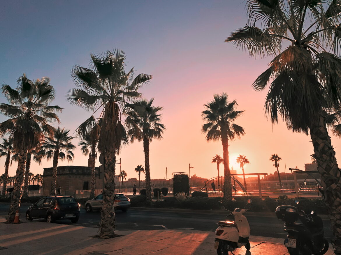 Wschód słońca w Walencji Wschód słońca w Walencji