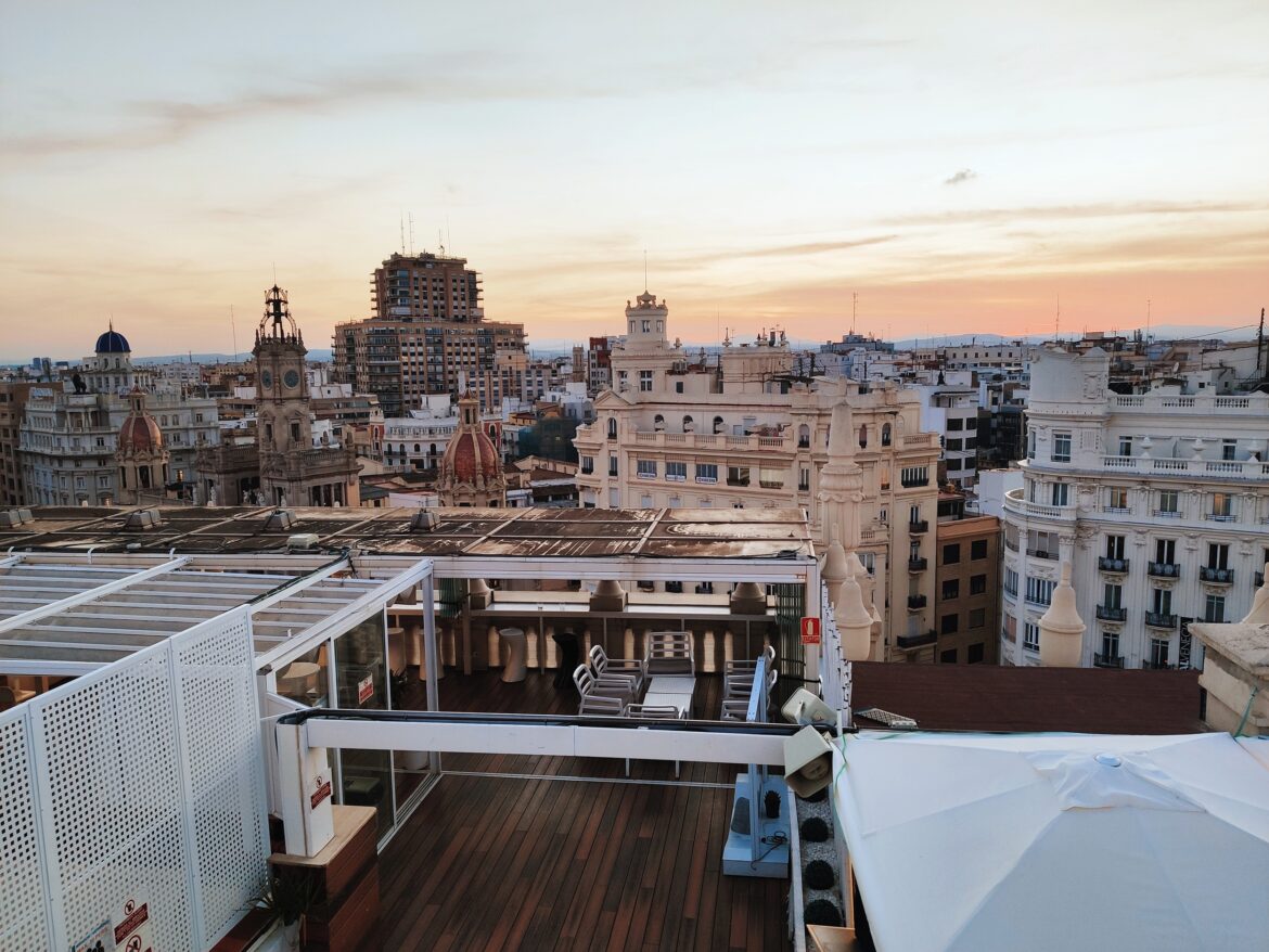 Walencja restauracja Sky Bar