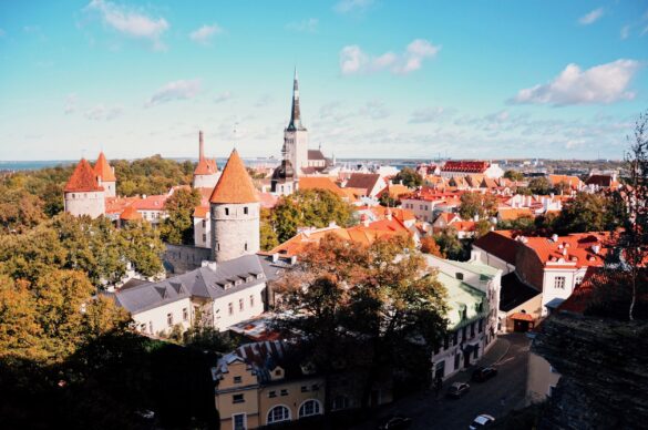 Tallin widok