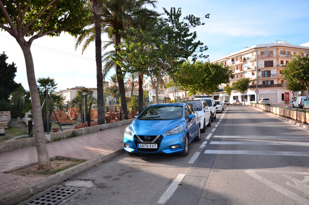 Auto parking Hiszpania