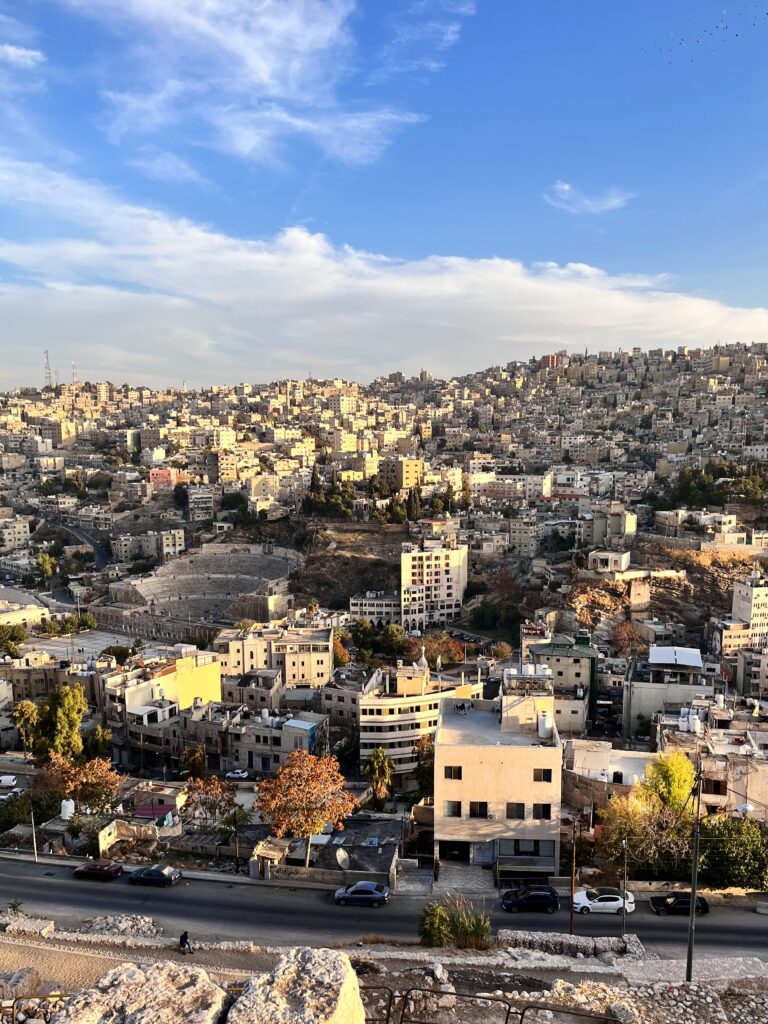 Stolica Jordanii panorama