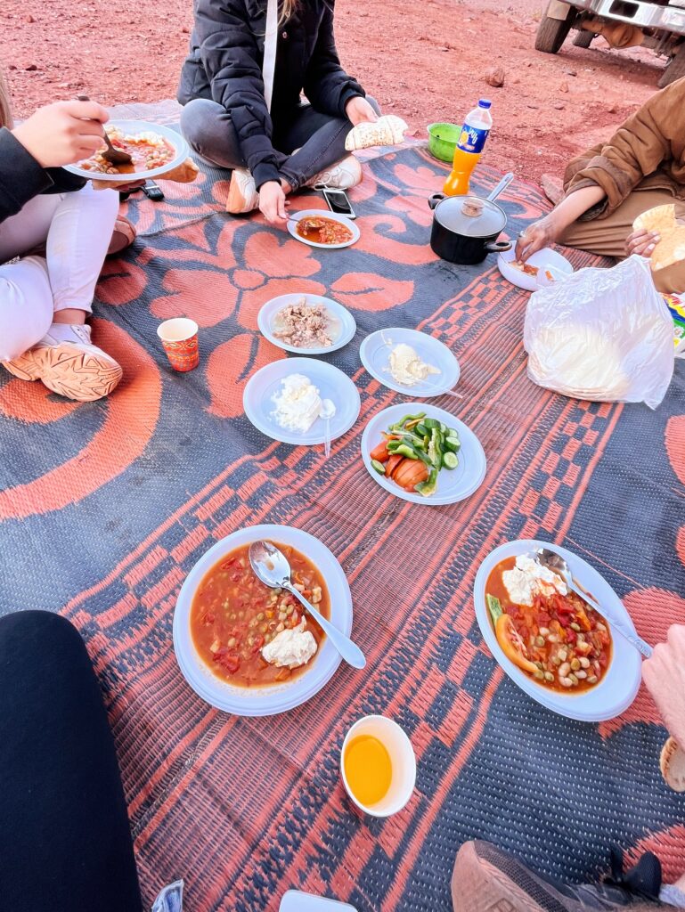 Wadi Rum lunch