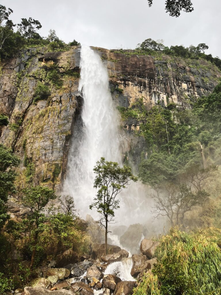 Wodospad na Sri Lance