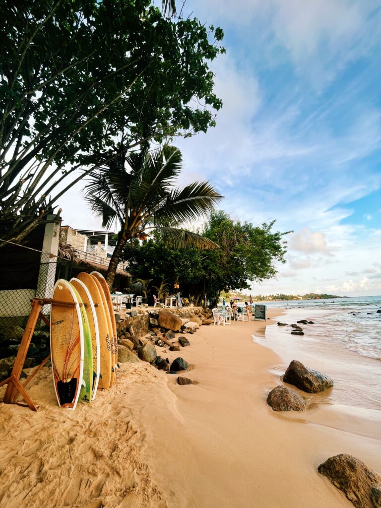 Mirrisa plaża Sri Lanka