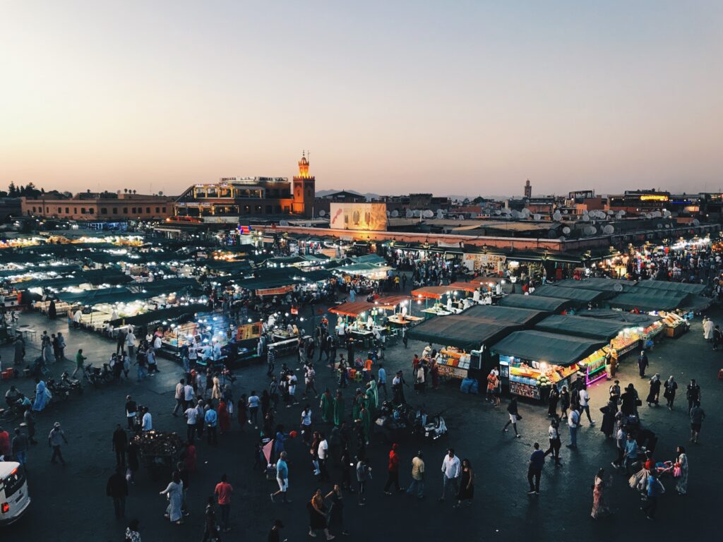 Plac Jema el Fnaa Marrakesz