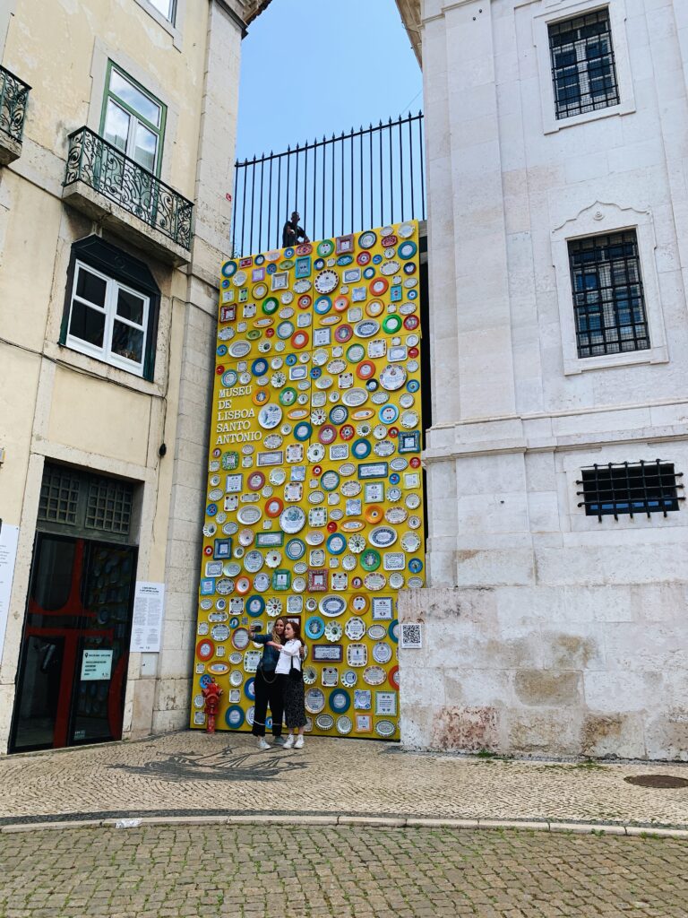 Instagramowa ściana Lizbona