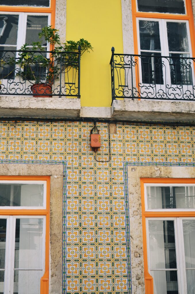 Lizbona azulejos