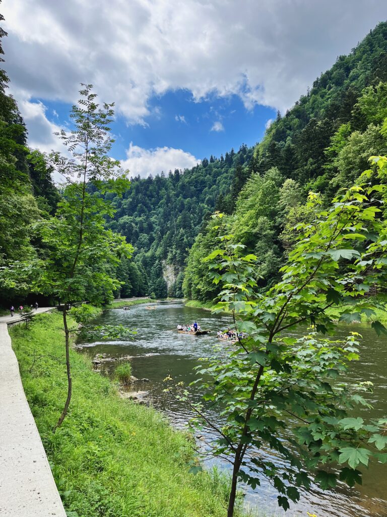 Trasa Przełomem Dunajca Pieniny