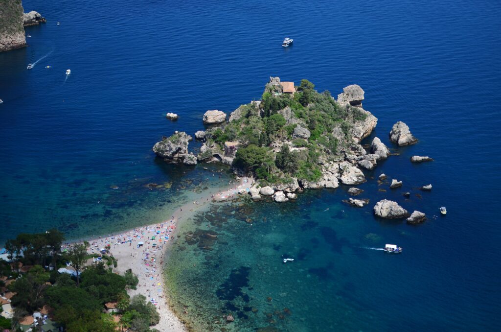 Isola Bella Taormina punkt widokowy