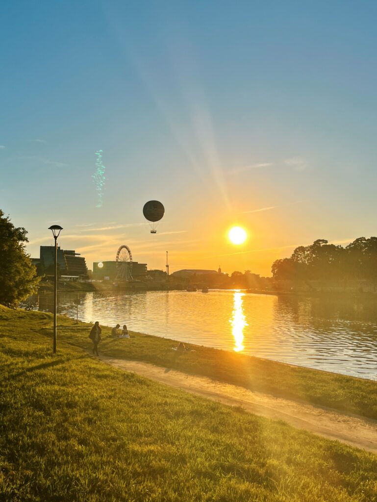 Kraków balon