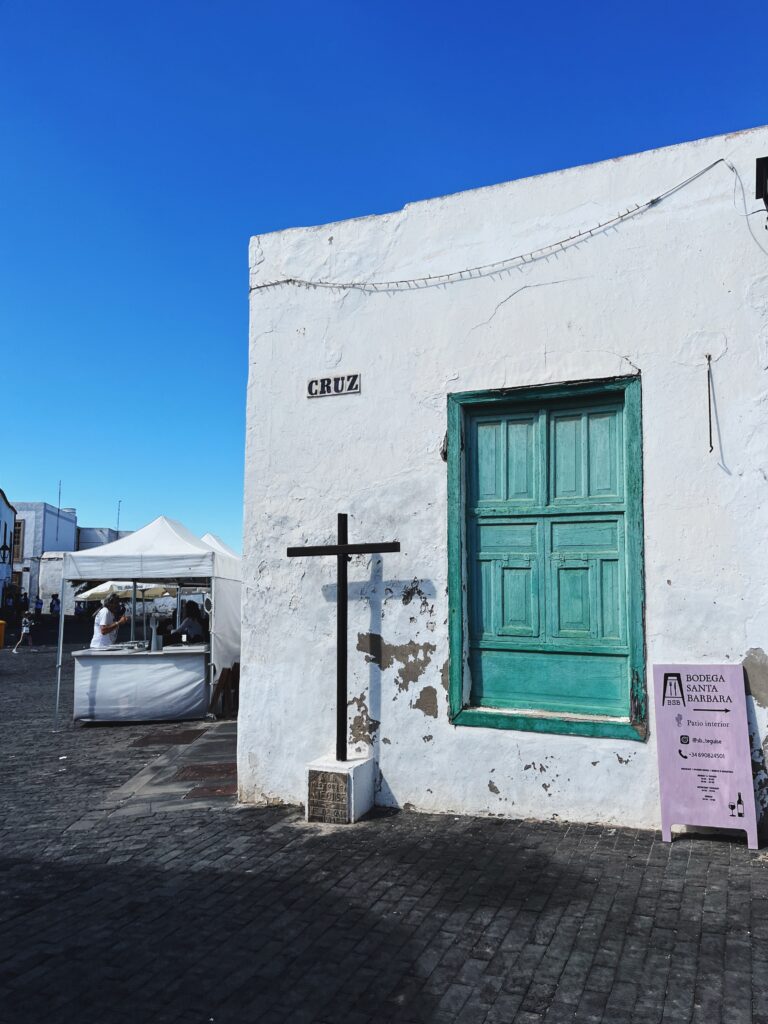 Białe miasteczko Lanzarote