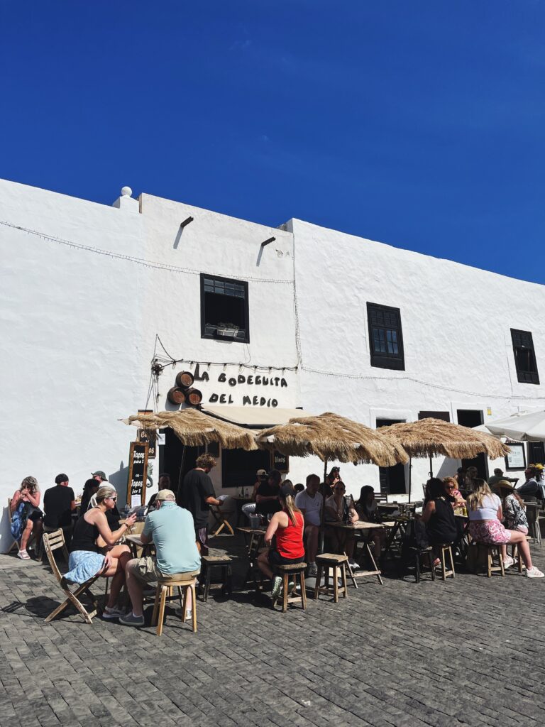 Białe miasteczko Lanzarote