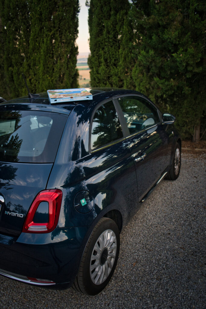 wynajem auta Fiat 500 - Toskania Przewodnik