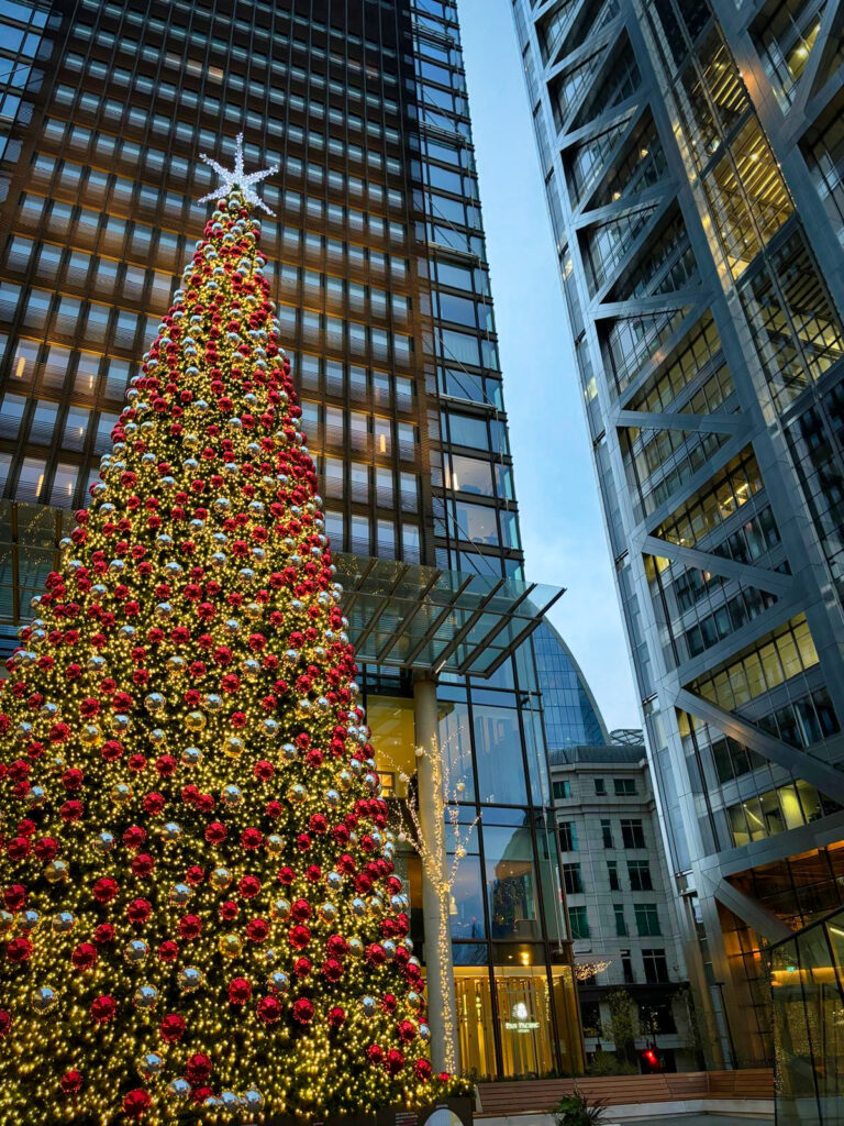 Choinka Liverpool Street