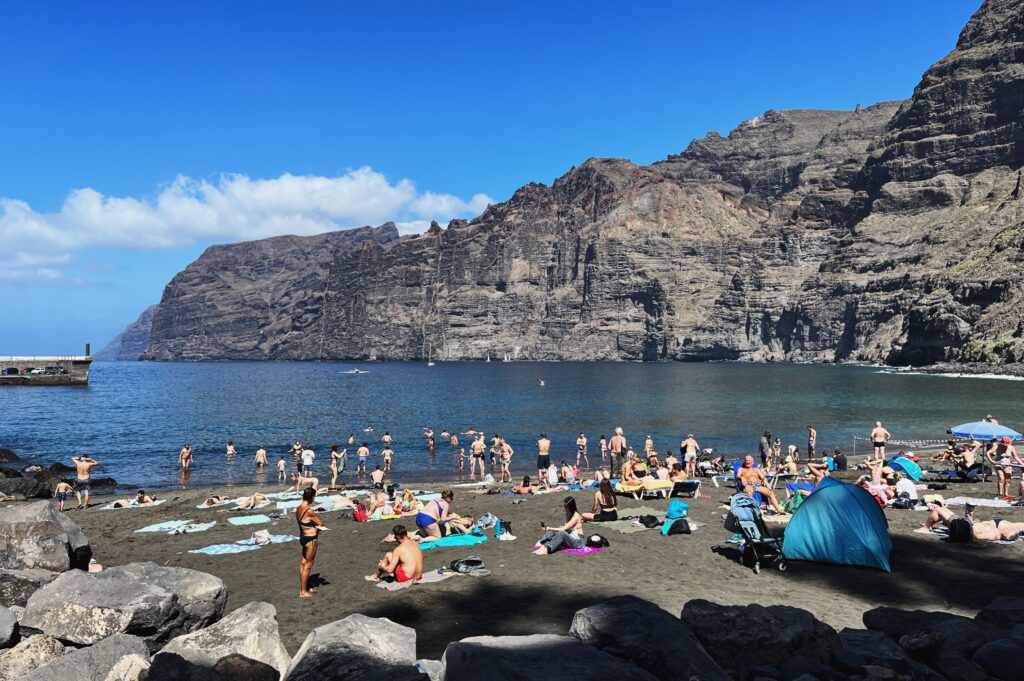 Los Gigantes plaża