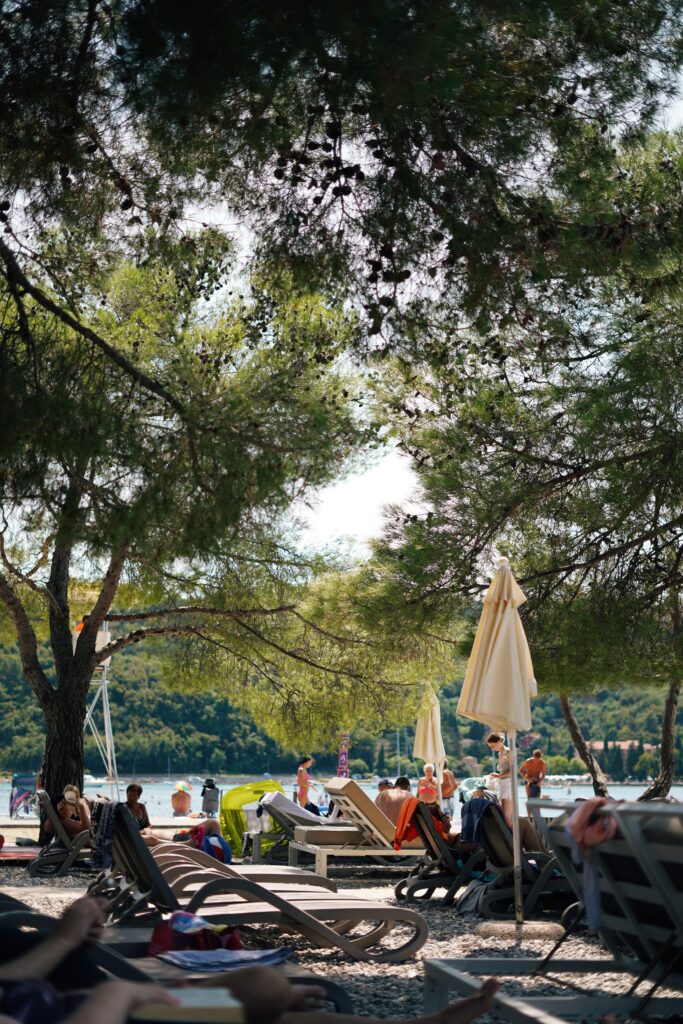 Strunjan plaża Słowenia