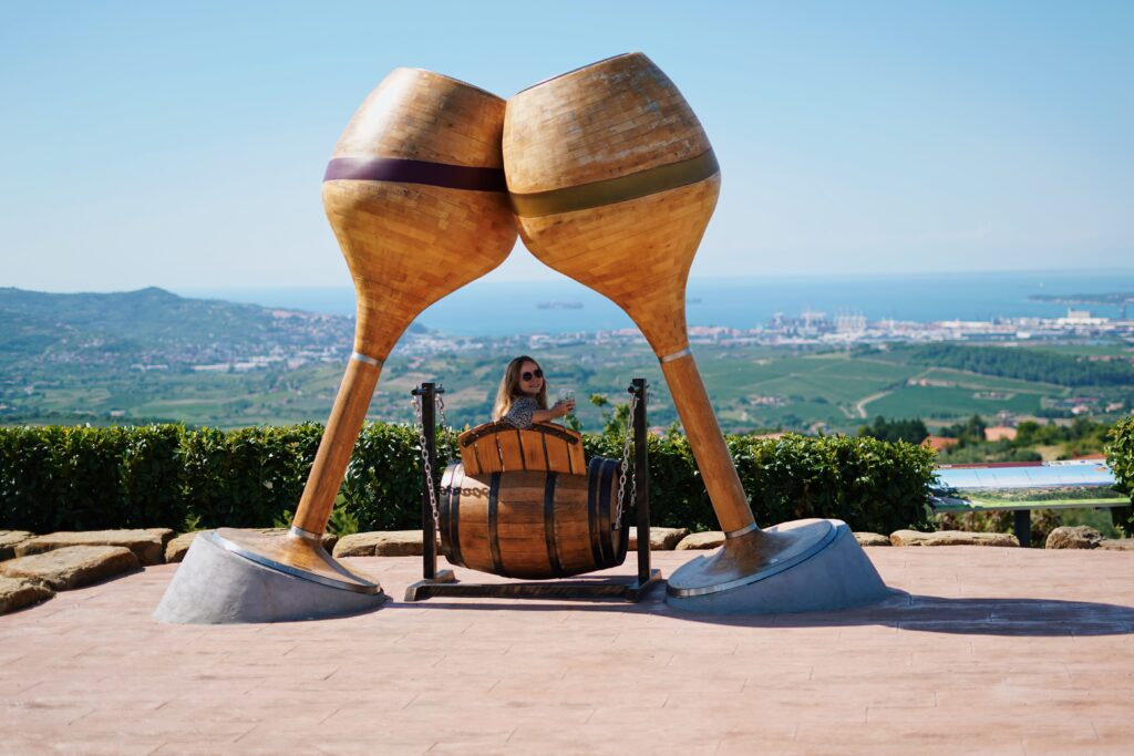 Marezige Wine Fountain Słowenia