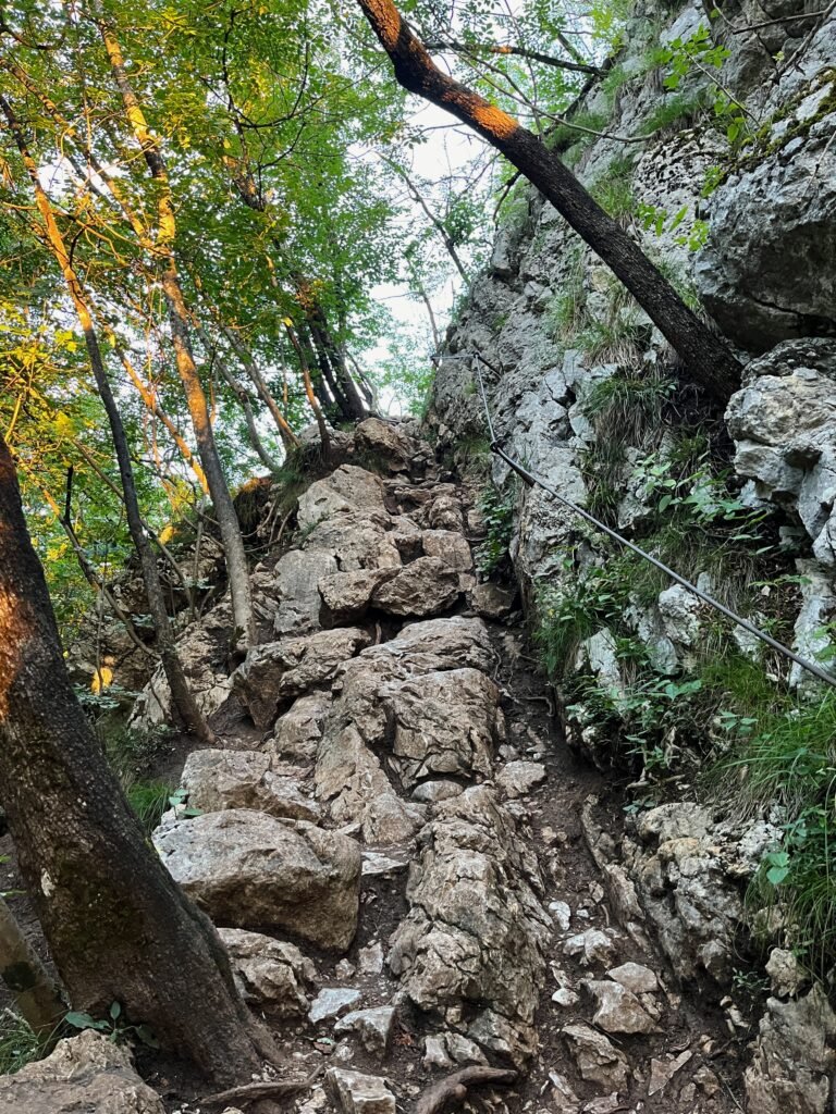 Szlak na Ojstrice Jezioro Bled